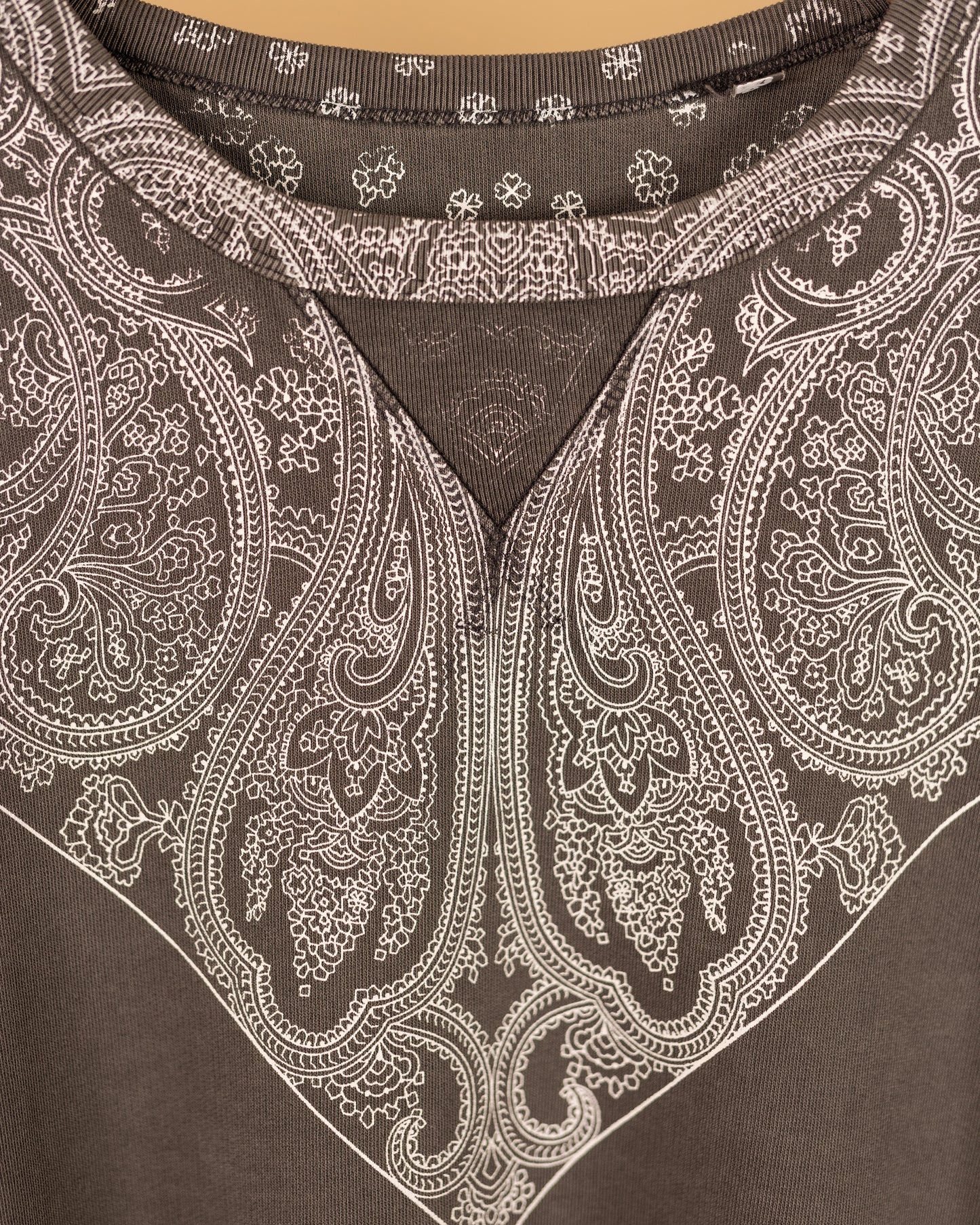 Felpa stampata a mano — Pezzo Unico tg. XL