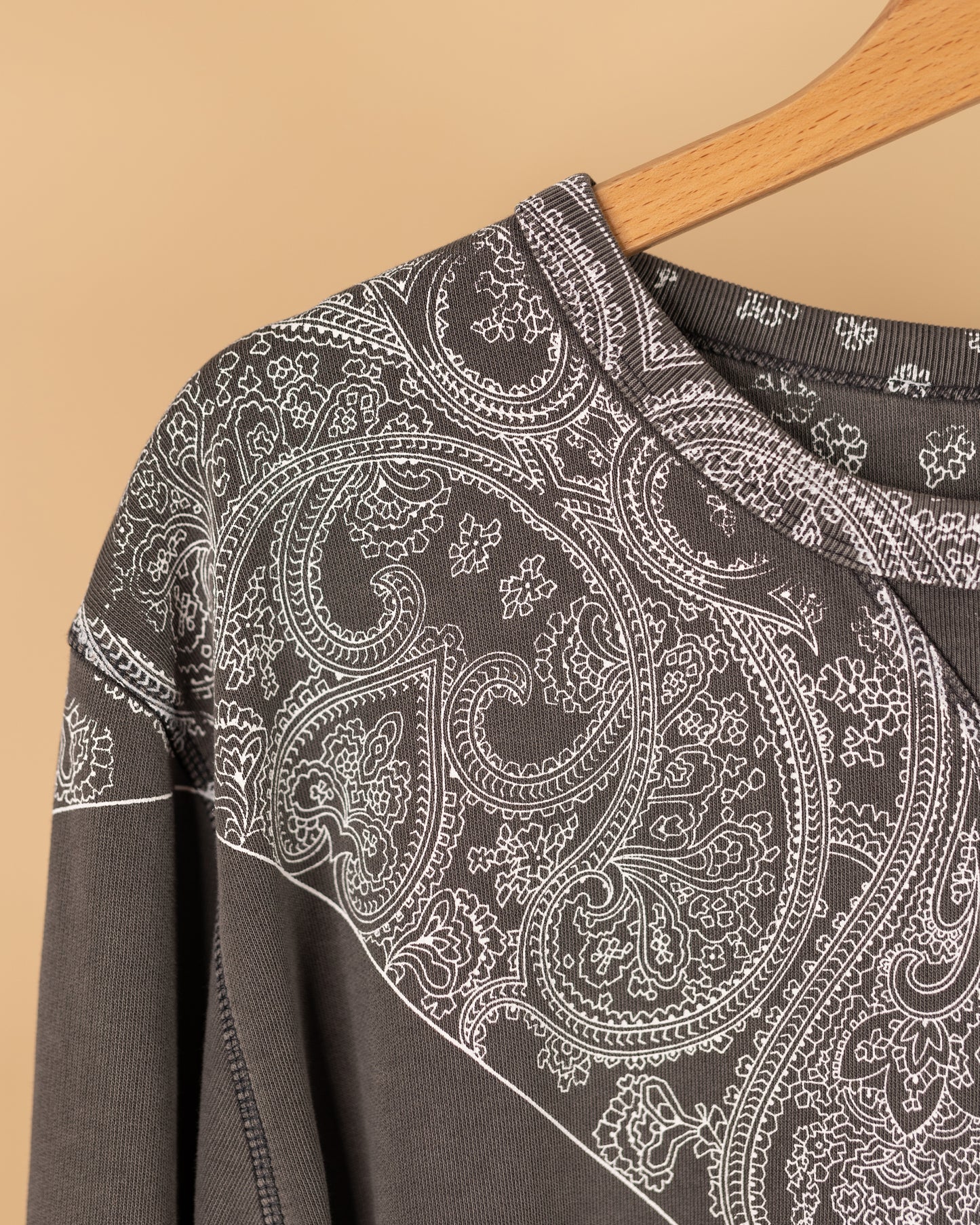 Felpa stampata a mano — Pezzo Unico tg. XL