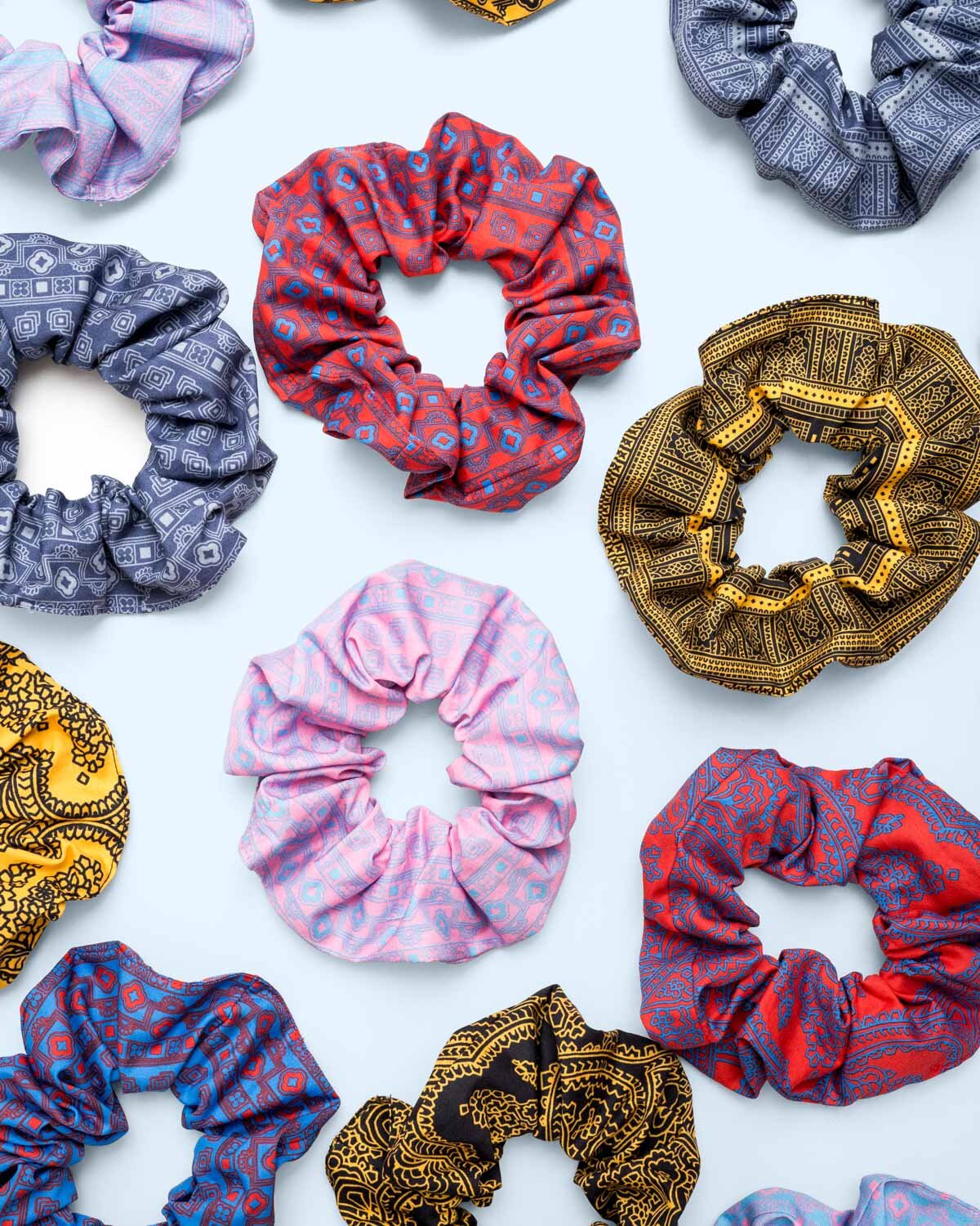 Scrunchie — Elastico per capelli stampato — 002