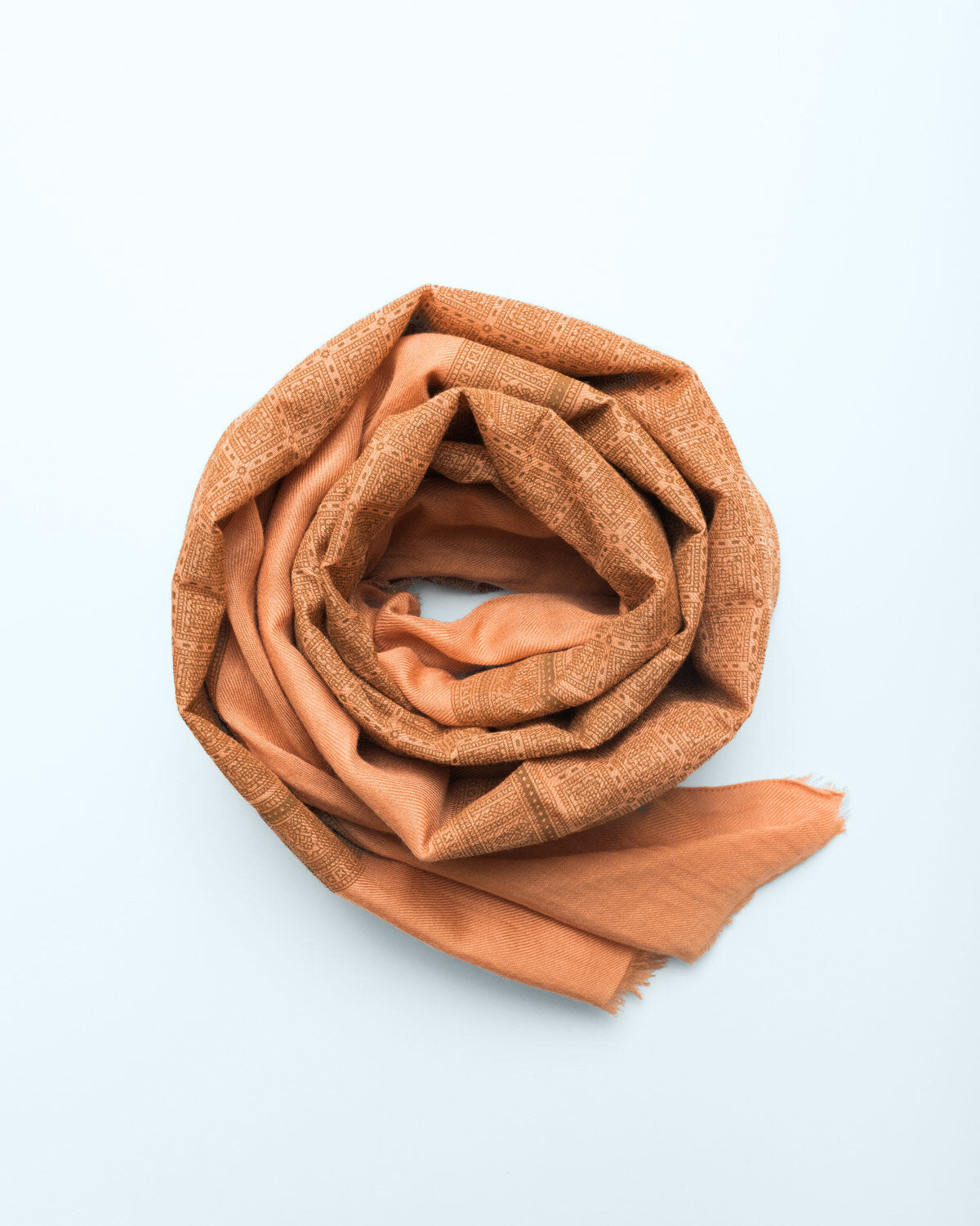 Pashmina Rosa Salmone in misto Cachemire