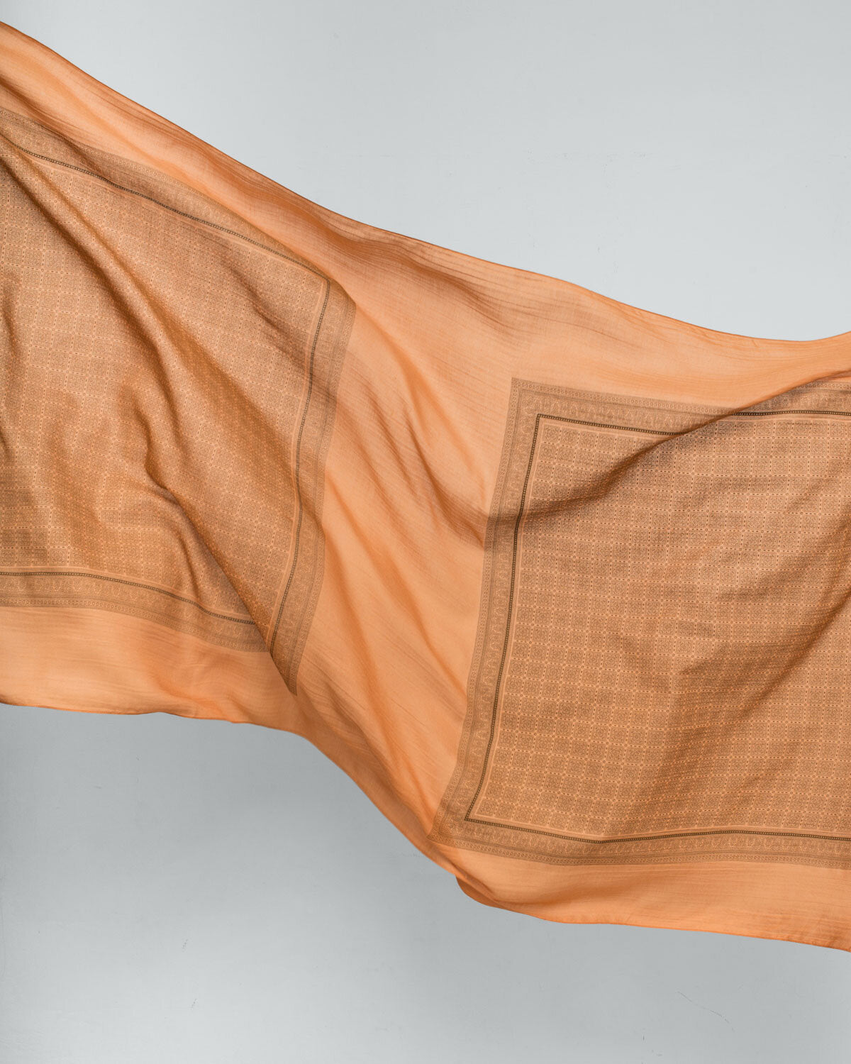 Pashmina Rosa Salmone in misto Cachemire