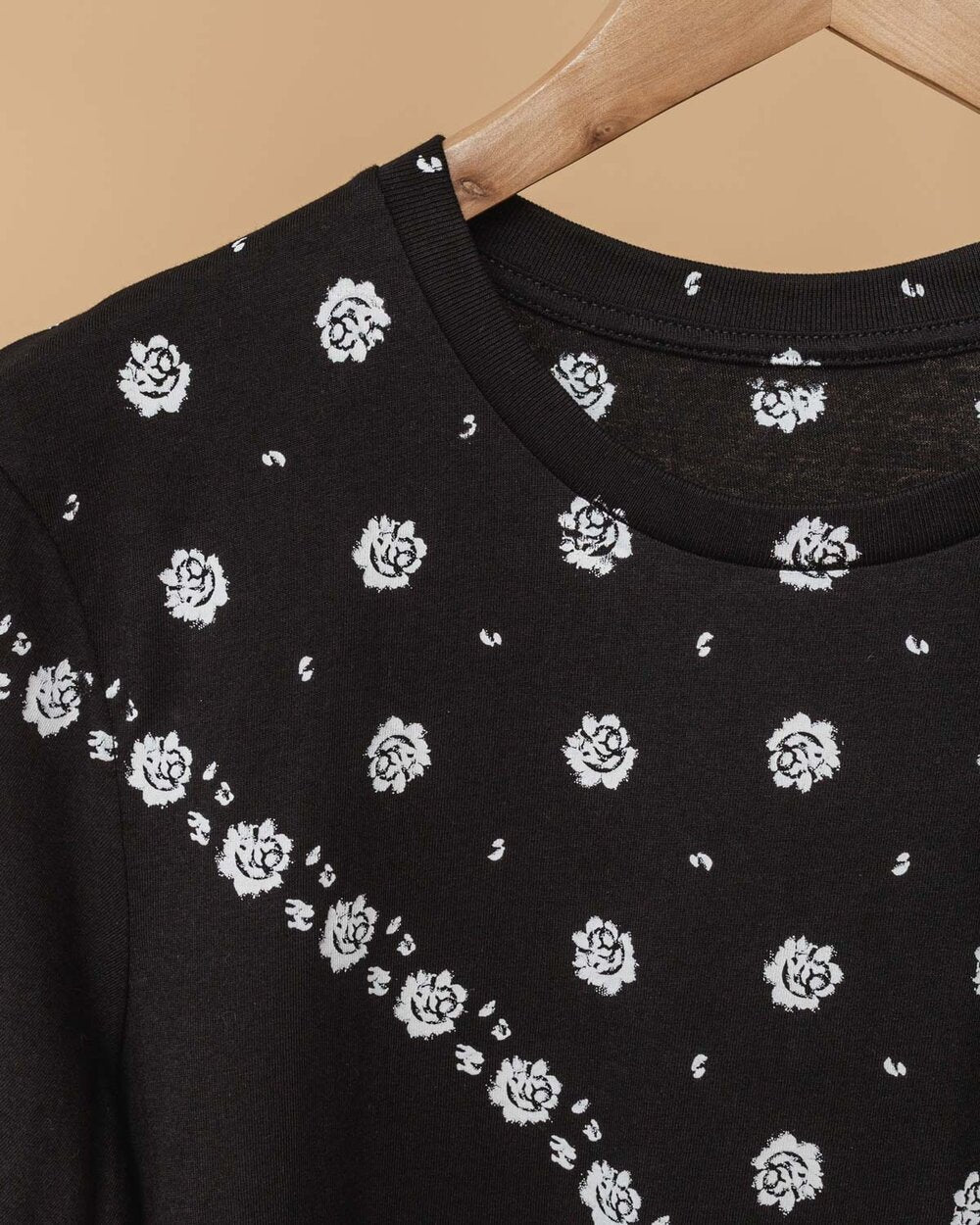 T-Shirt dress stampato a mano — 002