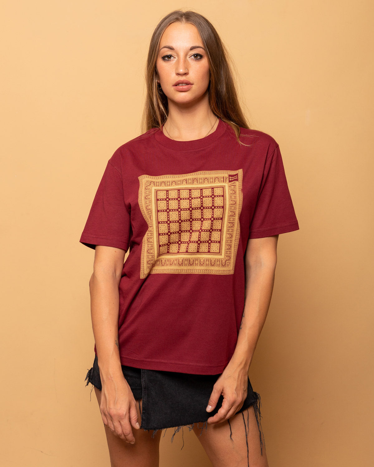 Bandana Print T-Shirt - 004